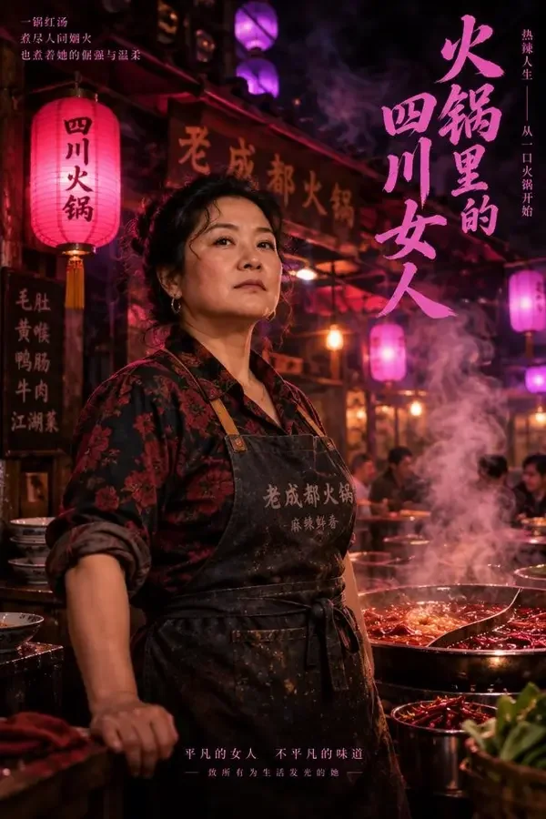 短剧网短剧《蜀地女人不会哭》竖版海报，逆袭题材，全72集
